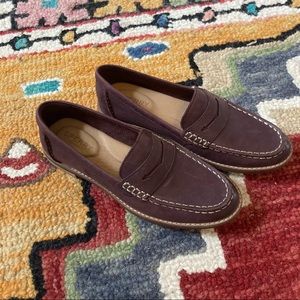 NWOT Sperry Burgundy Loafers Size 6.5